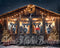 Kate Étal de rennes Nuit Noël Toile de fond conçue par Mini MakeBelieve - Kate Backdrop FR