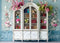 Kate Vase Bibliothèque Printemps Été Toile de fond conçue par Mini MakeBelieve - Kate Backdrop FR