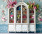 Kate Vase Bibliothèque Printemps Été Toile de fond conçue par Mini MakeBelieve - Kate Backdrop FR