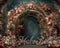 Kate Beaux-Arts Luxe Arche florale Toile de fond conçue par Mini MakeBelieve - Kate Backdrop FR