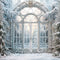 Kate Givré Portail Noël Hiver Toile de fond conçue par Mini MakeBelieve - Kate Backdrop FR