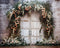 Kate Rustique Mur de briques Porte Toile de fond conçue par Mini MakeBelieve - Kate Backdrop FR