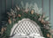 Kate Tête de lit Hiver Verdure Toile de fond conçue par Mandy Ringe - Kate Backdrop FR