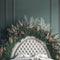 Kate Tête de lit Hiver Verdure Toile de fond conçue par Mandy Ringe - Kate Backdrop FR