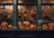 Kate Boutique de citrouille Vitrine Toile de fond conçue par Mandy Ringe - Kate Backdrop FR