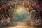 Kate Beaux-Arts Fleurs Mariage Toile de fond conçue par GQ - Kate Backdrop FR