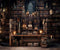 Kate Bibliothèque École Livres Toile de fond Conçu par Chain Photographie - Kate Backdrop FR