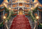 Kate Château Escaliers Nuit Lumière Toile de fond conçu par Emetselch - Kate Backdrop FR