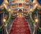 Kate Château Escaliers Nuit Lumière Toile de fond conçu par Emetselch - Kate Backdrop FR