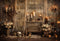 Kate Halloween Bougies Rideau Fleurs Toile de fond conçu par Emetselch - Kate Backdrop FR