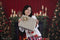 Kate Rouge Sapin de Noël Chaussettes Toile de fond pour la photographie - Kate Backdrop FR