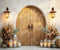 Kate Boho Porte Lampe Fleurs Toile de fond conçu par Emetselch - Kate Backdrop FR
