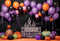 Kate Halloween Ballons Citrouille Enfant Toile de fond pour la photographie - Kate Backdrop FR