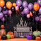 Kate Halloween Ballons Citrouille Enfant Toile de fond pour la photographie - Kate Backdrop FR