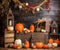 Kate Automne Citrouilles Lampe Rétro Toile de fond pour la photographie - Kate Backdrop FR