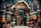 Kate Hiver Noël Bonbons Enfant Toile de fond pour la photographie - Kate Backdrop FR