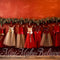 Kate Noël Rouge Robes Toile de fond conçue par Mini MakeBelieve - Kate Backdrop FR