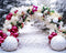 Kate Noël Hiver Arche de ballons Neige Toile de fond conçue par Mini MakeBelieve - Kate Backdrop FR