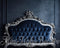 Kate Velours Bleu marine Tête de lit Hanoucca Toile de fond conçue par Mini MakeBelieve - Kate Backdrop FR