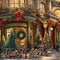 Kate Noël pictural Hiver Village Toile de fond conçue par Mini MakeBelieve - Kate Backdrop FR