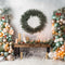 Kate Rustique Hiver Noël Faire la fête Toile de fond conçue par Mini MakeBelieve - Kate Backdrop FR