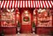 Kate Noël Boutique Bonbons Arbres Toile de fond pour la photographie - Kate Backdrop FR