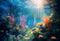Kate Lumière Poissons Sous-marin Plante Toile de fond pour la photographie - Kate Backdrop FR