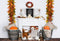 Kate Automne Citrouille Oreiller Boho Toile de fond pour la photographie - Kate Backdrop FR