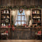 Kate Noël Cuisine Fenêtre Rideau Armoire Toile de fond pour la photographie - Kate Backdrop FR