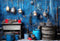 Kate Filet de pêche Seau Poissons Toile de fond pour la photographie - Kate Backdrop FR