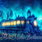 Kate Halloween Train fantôme Toile de fond conçue par Mini MakeBelieve - Kate Backdrop FR