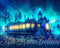 Kate Halloween Train fantôme Toile de fond conçue par Mini MakeBelieve - Kate Backdrop FR