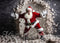 Kate Cool Père Noël Briser le mur Toile de fond conçue par Mini MakeBelieve - Kate Backdrop FR