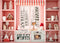 Kate Chic Rose Cuisine Hiver Toile de fond conçue par Mini MakeBelieve - Kate Backdrop FR