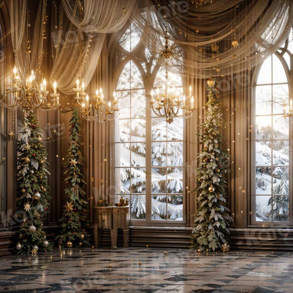 Kate Noël Fenêtre Élégant Chambre Toile de fond conçu par Emetselch - Kate Backdrop FR