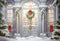 Kate Neige blanche Noël Porte Hiver Toile de fond pour la photographie - Kate Backdrop FR