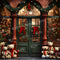 Kate Noël Ours en peluche Fenêtre Porte Toile de fond pour la photographie - Kate Backdrop FR
