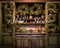 Kate Noël Cuisine Vert Armoire Toile de fond conçue par Abbas Studio - Kate Backdrop FR