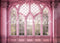 Kate Mur Fenêtre Rose Princesse Toile de fond conçue par Abbas Studio - Kate Backdrop FR