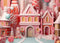Kate Rose Pays des bonbons Toile de fond Conçu par Happy Squirrel Design - Kate Backdrop FR