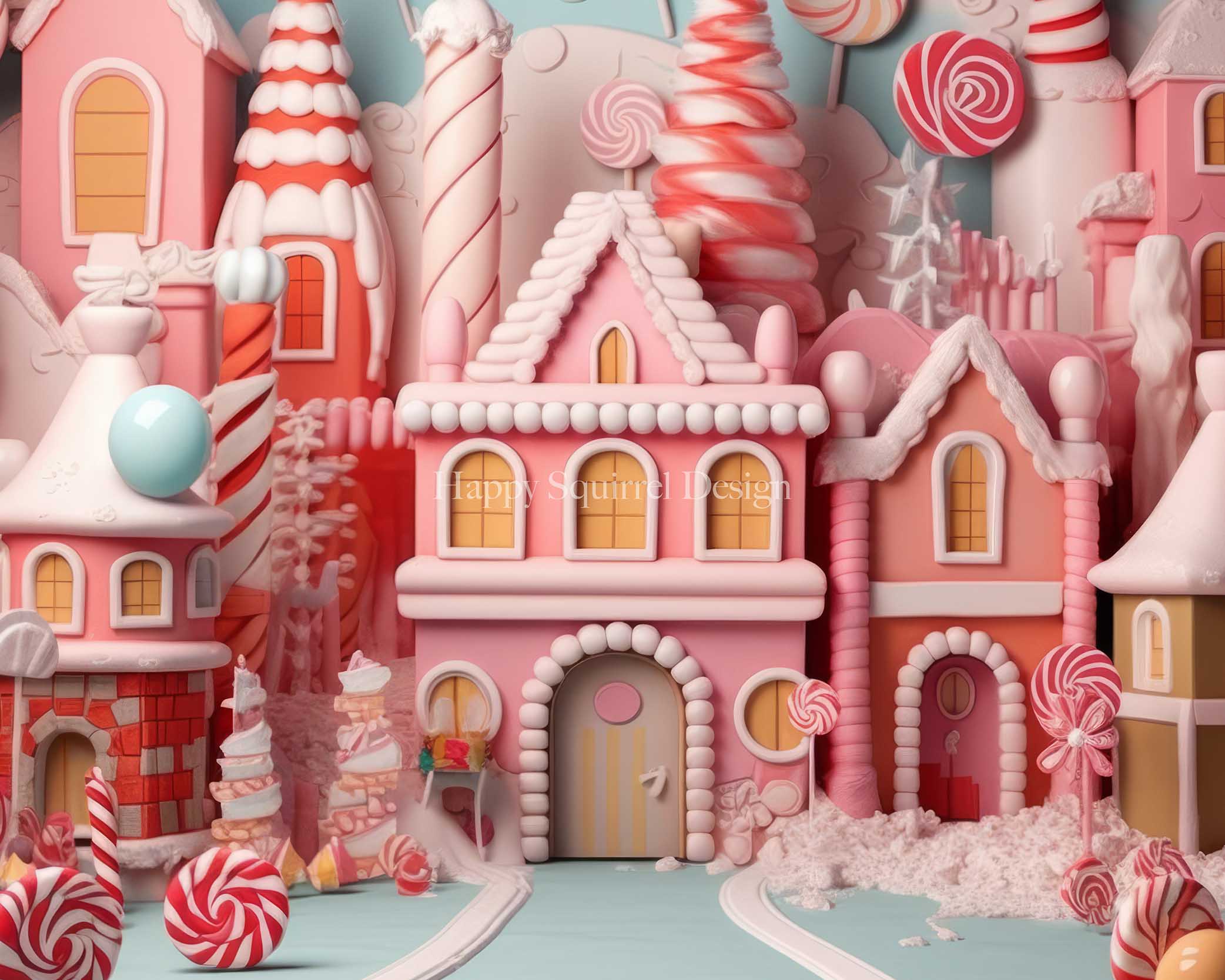 Kate Rose Pays des bonbons Toile de fond Conçu par Happy Squirrel Design