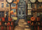 Kate Temps pour l'école Livres Toile de fond Conçu par Happy Squirrel Design - Kate Backdrop FR