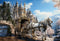 Kate Château Carrosse Ciel Montagne Toile de fond pour la photographie - Kate Backdrop FR