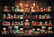 Kate Ours en peluche Étagère Cadeaux Bonbons Toile de fond conçu par Emetselch - Kate Backdrop FR
