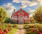 Kate Rouge École Maison Ciel Toile de fond conçue par Abbas Studio - Kate Backdrop FR