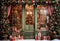 Kate Noël Magasin Arbres Vert Porte Toile de fond pour la photographie - Kate Backdrop FR