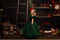 Kate Noël Étagère à livres Échelle en bois Toile de fond pour la photographie - Kate Backdrop FR