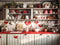 Kate Amour Saint Valentin Cuisine Toile de fond conçue par Rose Abbas - Kate Backdrop FR