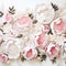 Kate Floral Pivoines Mur Mariage Toile de fond Conçu par Patty Robert - Kate Backdrop FR