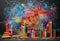 Kate Retour à l'école Crayon Rêve Toile de fond conçu par Emetselch - Kate Backdrop FR